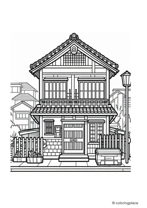 Chinesisches Stadthaus