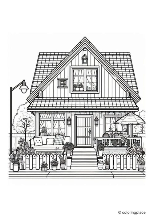Einfamilienhaus mit Veranda