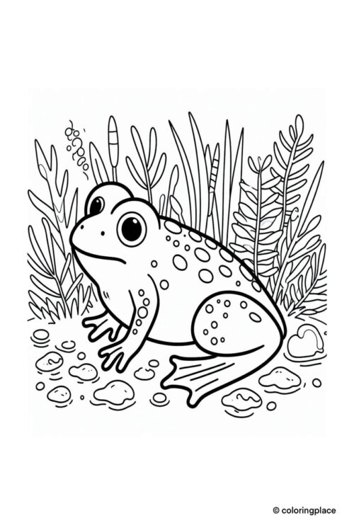 Großer Frosch