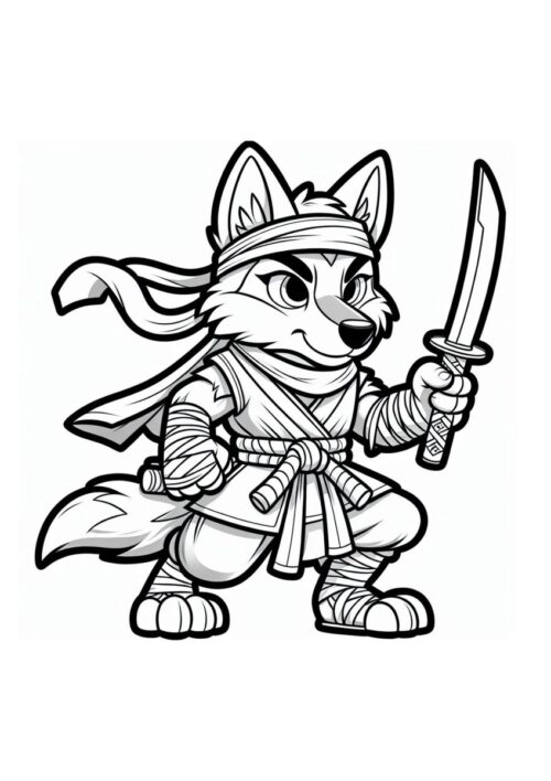 Wolf Samurai Charakter