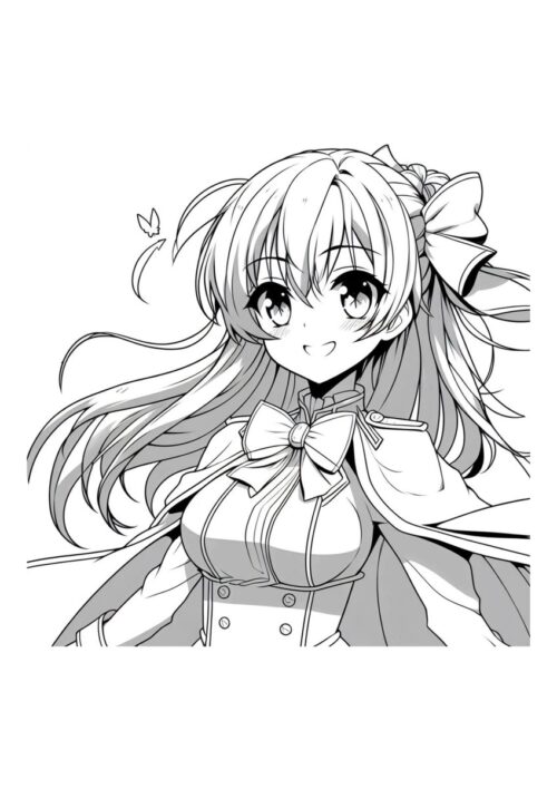 Hübsches Anime Girl