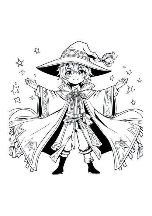 Kleiner Anime Zauberer